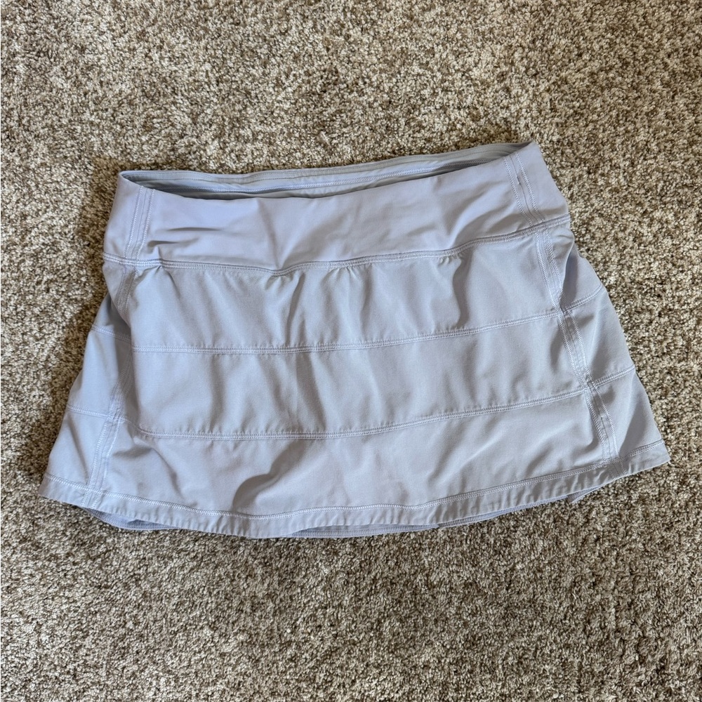 Lululemon Light Dusty Blue Skort